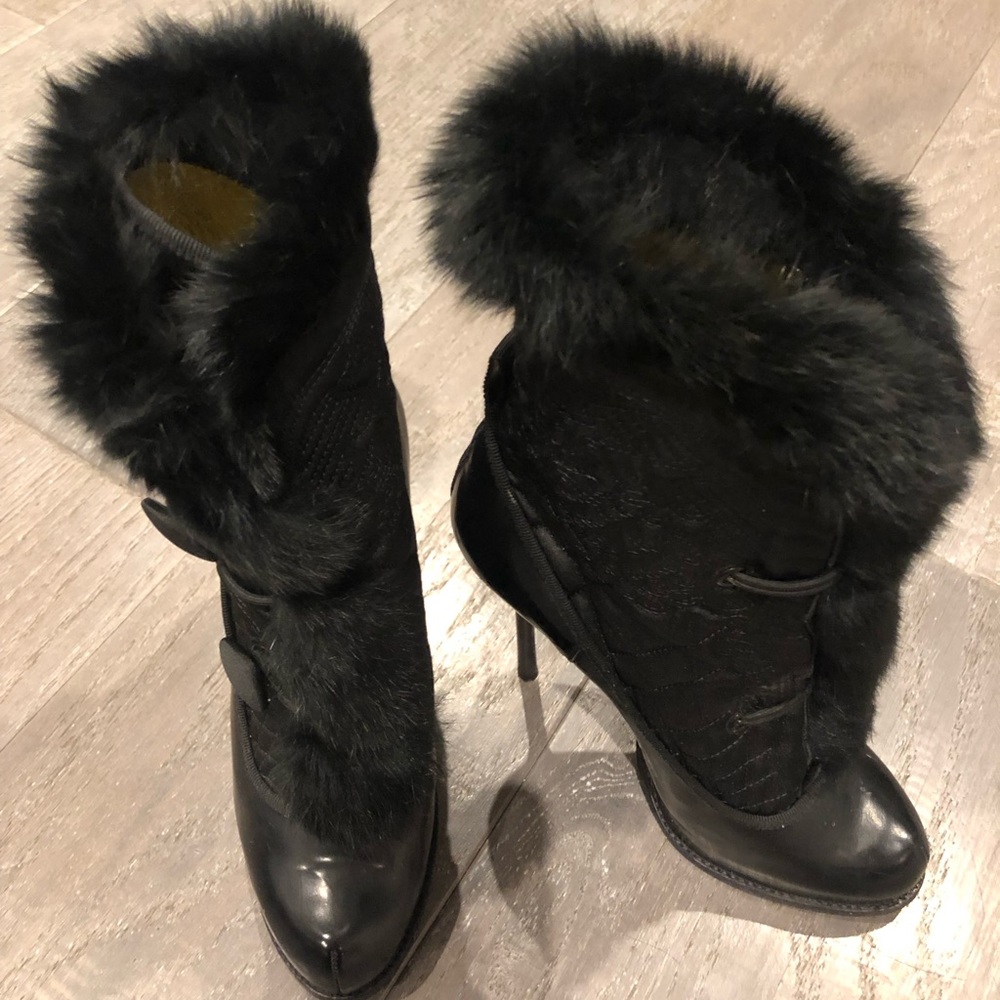 Dsquared2 Vero Cuoio Black Heels size 36 - Picture 2 of 7